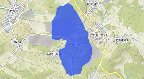 Bodenrichtwertkarte Berod bei Wallmerod